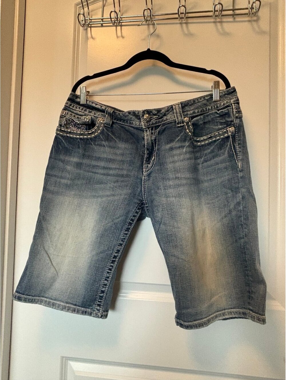 Miss Me Bermuda Shorts